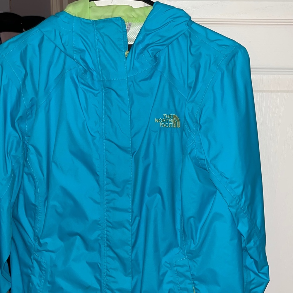 The north face rain jacket